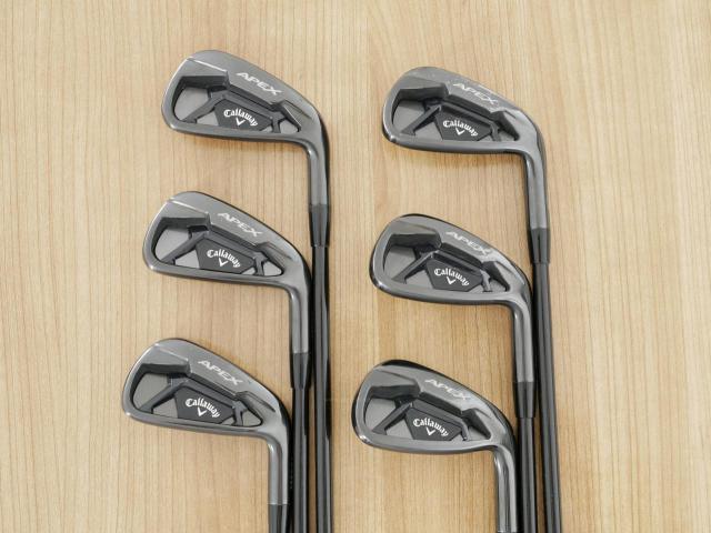 Iron set : Callaway : ชุดเหล็ก Callaway APEX Black Forged (หายาก ปี 2022) มีเหล็ก 5-Pw (6 ชิ้น) ก้านกราไฟต์ Graphite Design RAUNE i75 Flex R