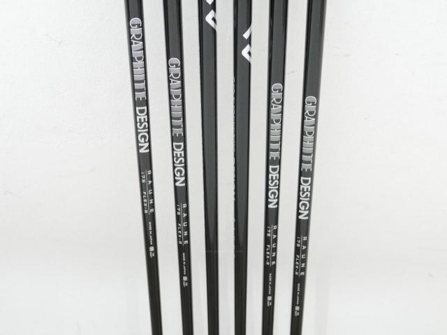 Iron set : Callaway : ชุดเหล็ก Callaway APEX Black Forged (หายาก ปี 2022) มีเหล็ก 5-Pw (6 ชิ้น) ก้านกราไฟต์ Graphite Design RAUNE i75 Flex R