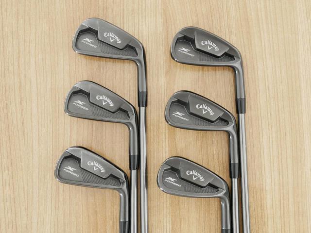 Iron set : Callaway : ชุดเหล็ก Callaway X Forged Star Black Limited (ออกปี 2021 หายากมากๆ) มีเหล็ก 5-Pw (6 ชิ้น) ก้านเหล็ก NS Pro Modus 105 Flex S