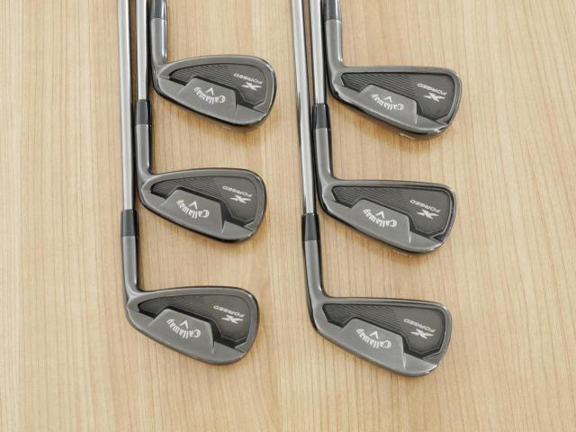 Iron set : Callaway : ชุดเหล็ก Callaway X Forged Star Black Limited (ออกปี 2021 หายากมากๆ) มีเหล็ก 5-Pw (6 ชิ้น) ก้านเหล็ก NS Pro Modus 105 Flex S