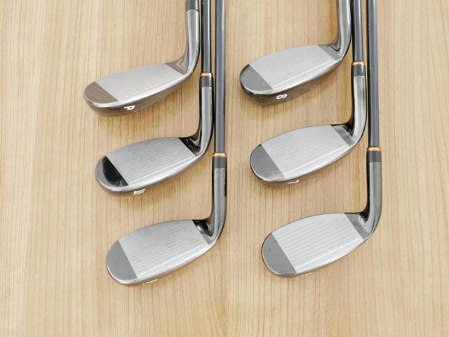 Iron set : Maruman : ชุดเหล็กกระเทย Maruman Shuttle i3000x มีเหล็ก 6-10,Pw (6 ชิ้น เทียบเท่า 5-Pw) ก้านกราไฟต์ Flex SR 