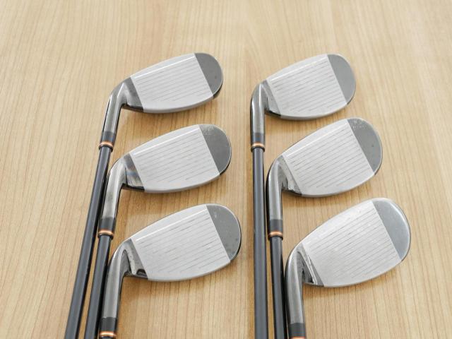 Iron set : Maruman : ชุดเหล็กกระเทย Maruman Shuttle i3000x มีเหล็ก 6-10,Pw (6 ชิ้น เทียบเท่า 5-Pw) ก้านกราไฟต์ Flex SR 