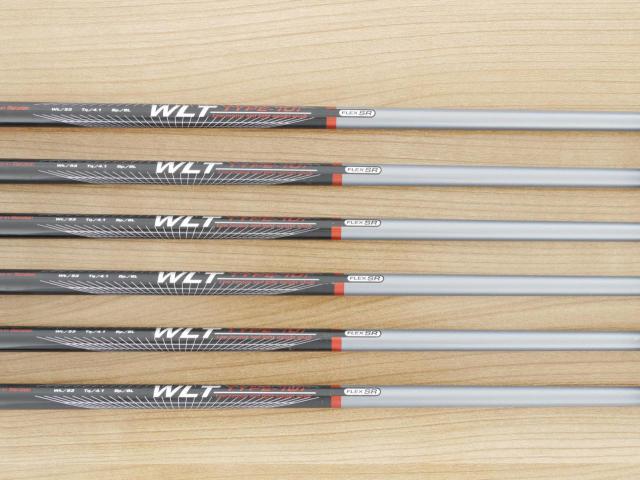 Iron set : Maruman : ชุดเหล็กกระเทย Maruman Shuttle i3000x มีเหล็ก 6-10,Pw (6 ชิ้น เทียบเท่า 5-Pw) ก้านกราไฟต์ Flex SR 