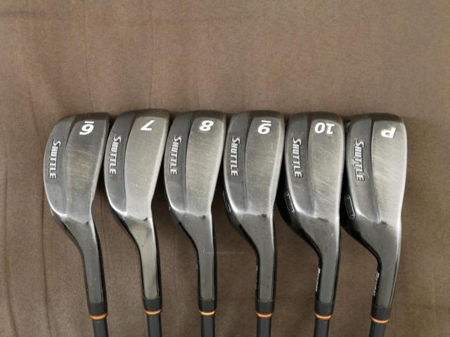 Iron set : Maruman : ชุดเหล็กกระเทย Maruman Shuttle i3000x มีเหล็ก 6-10,Pw (6 ชิ้น เทียบเท่า 5-Pw) ก้านกราไฟต์ Flex SR 
