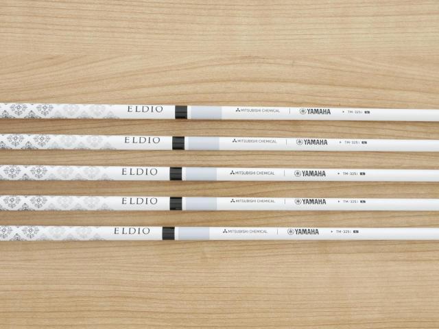 Lady club : All : **ของใหม่ ยังไม่แกะพลาสติก** ชุดเหล็ก Yamaha Inpres DriveStar (รุ่นล่าสุด ปี 2025 ตีไกลที่สุด ไกลกว่าเหล็กทั่วไป 2 เบอร์ หน้าเด้งมากๆ) มีเหล็ก 7-Pw,Sw (5 ชิ้น) ก้านกราไฟต์ Mitsubishi ELDIO TM-325i Flex L