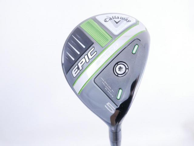 Fairway Wood : callaway : หัวไม้ 5 Callaway EPIC Speed (รุ่นปี 2021) Loft 18 ก้าน Mitsubishi Diamana 50 Flex S