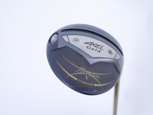 Fairway Wood : Tsuruya : หัวไม้ 3 Tsuruya AXEL Gold Premium 5 (รุ่นปี 2023 ตัวท๊อป เด้งเกินกฏ ของใหม่ 2 หมื่นกว่า) Loft 15 Flex R