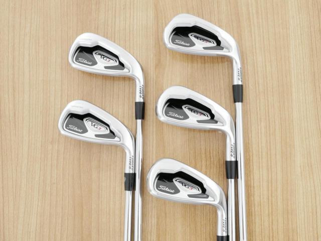 Iron set : Titleist : ชุดเหล็ก Titleist VG3 Type D Forged (ปี 2017 Japan Spec. ตีง่ายและไกลที่สุดของ Titleist) มีเหล็ก 6-Pw (5 ชิ้น) ก้านเหล็ก NS Pro 950 Flex S