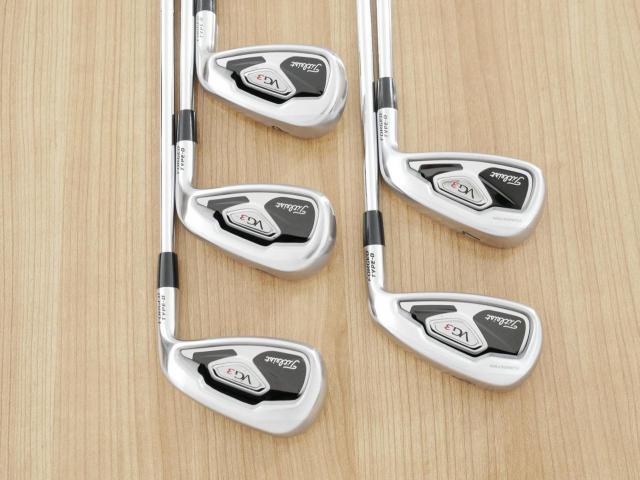 Iron set : Titleist : ชุดเหล็ก Titleist VG3 Type D Forged (ปี 2017 Japan Spec. ตีง่ายและไกลที่สุดของ Titleist) มีเหล็ก 6-Pw (5 ชิ้น) ก้านเหล็ก NS Pro 950 Flex S