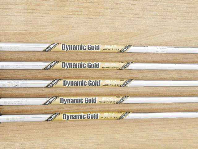 Iron set : Mizuno : ชุดเหล็ก Mizuno Pro 225 Forged (ปี 2023 นุ่ม แน่น ระยะดี) มีเหล็ก 6-Pw (5 ชิ้น) ก้านเหล็ก Dynamic Gold EX Weight Lock Tour Issue S200