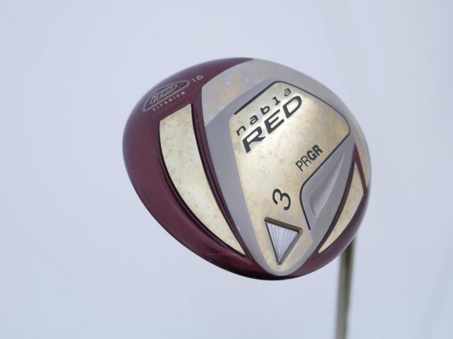 Fairway Wood : PRGR : หัวไม้ 3 PRGR ID Nabla RED Ver II (รุ่นท้อป Titanium) Loft 16 ก้าน M-37 (Flex R)