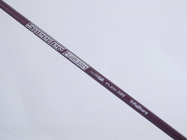 Fairway Wood : PRGR : หัวไม้ 7 PRGR RS Red (ปี 2021) Loft 20 ก้าน Fujikura Speeder Evolution Flex SR