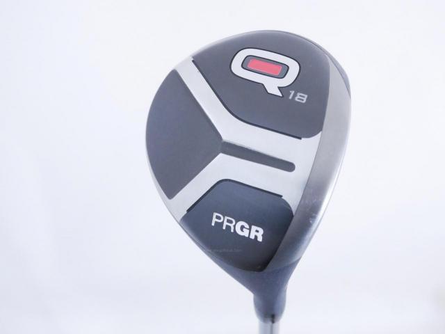 Fairway Wood : PRGR : ไม้กระเทย PRGR Q (รุ่นปี 2019 สำหรับเล่นได้ทุกไลน์) Loft 18 Flex R 