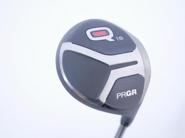 Fairway Wood : PRGR : ไม้กระเทย PRGR Q (รุ่นปี 2019 สำหรับเล่นได้ทุกไลน์) Loft 18 Flex R 
