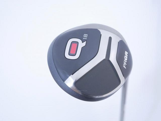 Fairway Wood : PRGR : ไม้กระเทย PRGR Q (รุ่นปี 2019 สำหรับเล่นได้ทุกไลน์) Loft 18 Flex R 