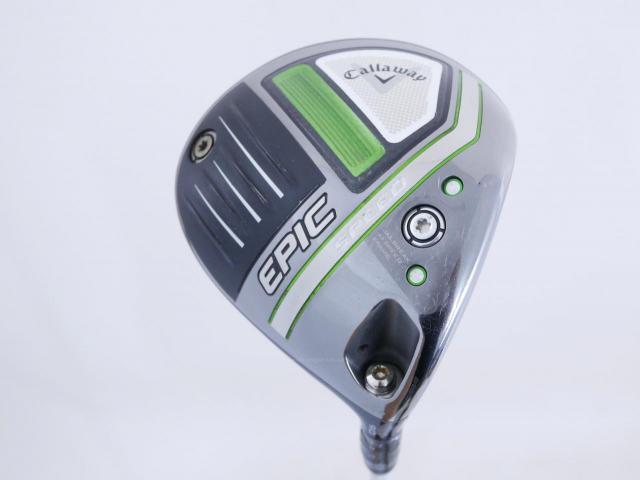 Driver : Callaway : ไดรเวอร์ Callaway EPIC Speed Triple Diamond (รุ่นปี 2021 สปินต่ำ ตกวิ่งมากๆ) Loft 9 ก้าน Mitsubishi FUBUKI a60 Flex S