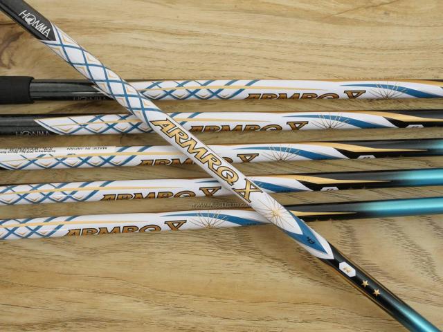 Iron set : Honma : ชุดเหล็ก Honma Beres IE-06 (ปี 2019 เหมาะกับซีเนียร์) มีเหล็ก 6-11 (6 ชิ้น) ก้าน ARMRQ X (43) Flex R (2 ดาว)