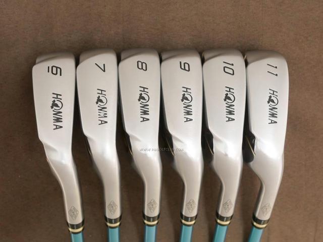 Iron set : Honma : ชุดเหล็ก Honma Beres IE-06 (ปี 2019 เหมาะกับซีเนียร์) มีเหล็ก 6-11 (6 ชิ้น) ก้าน ARMRQ X (43) Flex R (2 ดาว)