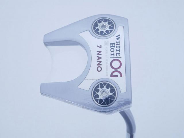 Putter : All : **ของใหม่ ยังไม่แกะพลาสติก** พัตเตอร์ Odyssey White Hot OG 7 NANO ยาว 34 นิ้ว