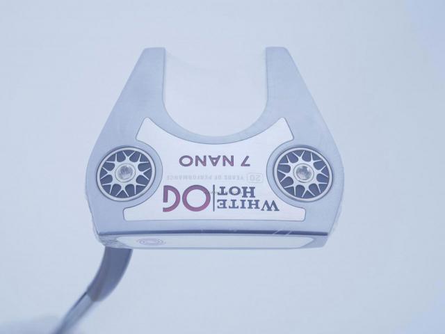 Putter : All : **ของใหม่ ยังไม่แกะพลาสติก** พัตเตอร์ Odyssey White Hot OG 7 NANO ยาว 34 นิ้ว