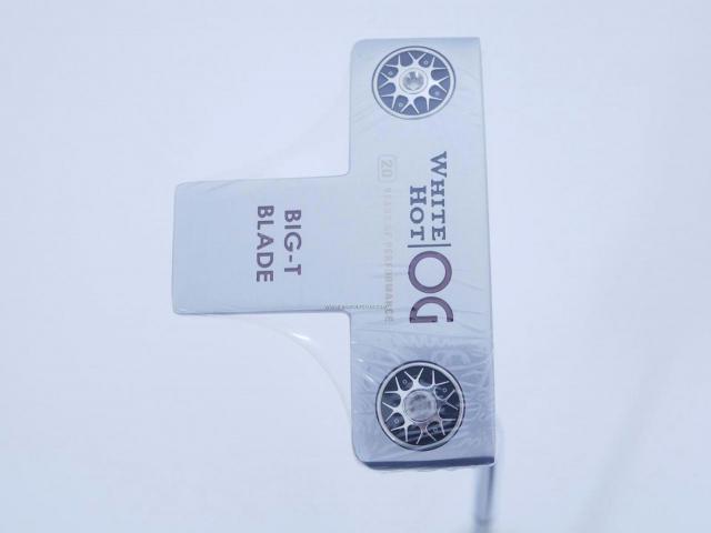 Putter : All : **ของใหม่ ยังไม่แกะพลาสติก** พัตเตอร์ Odyssey White Hot OG BIG-T BLADE ก้าน Stroke LAB ยาว 33 นิ้ว