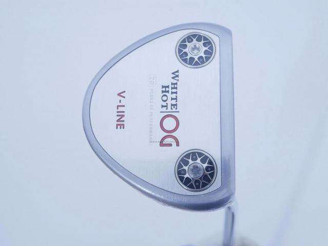 Putter : All : **ของใหม่ ยังไม่แกะพลาสติก** พัตเตอร์ Odyssey White Hot OG V-Line ก้าน Stroke LAB ยาว 34 นิ้ว