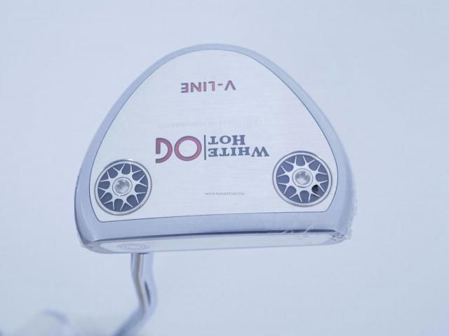 Putter : All : **ของใหม่ ยังไม่แกะพลาสติก** พัตเตอร์ Odyssey White Hot OG V-Line ยาว 34 นิ้ว