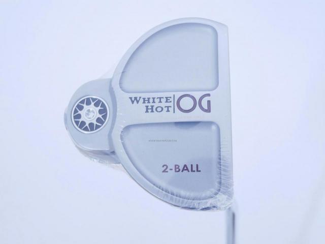 Putter : All : **ของใหม่ ยังไม่แกะพลาสติก** พัตเตอร์ Odyssey White Hot OG 2-Ball ยาว 34 นิ้ว