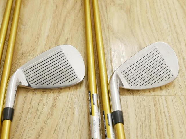 Iron set : Katana : ชุดเหล็ก Katana Sword ATC-589a (หน้าเด้ง) มีเหล็ก 6-Pw,Aw,Sw (7 ชิ้น) ก้านกราไฟต์ Fujikura Speeder 589 Flex SR