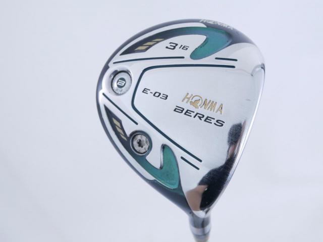 Fairway Wood : Honma : หัวไม้ 3 Honma Beres E-03 (ออกปี 2015 เหมาะกับซีเนียร์) Loft 16 ก้าน ARMRQ 8 (45) Flex R (2 ดาว)