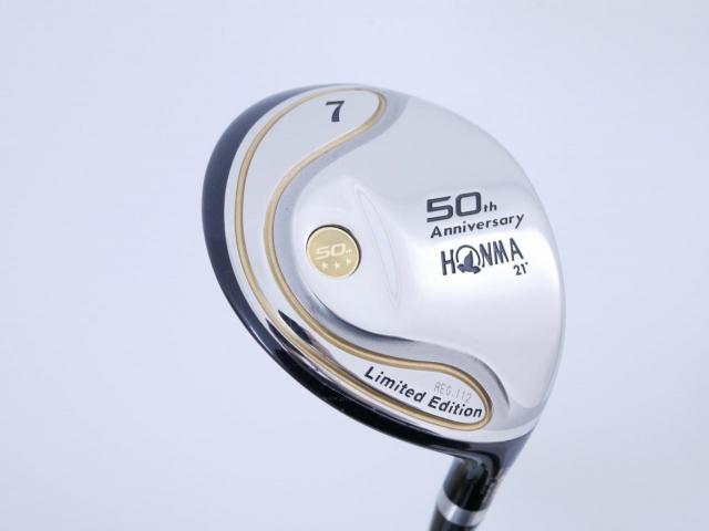 Fairway Wood : Honma : **ก้าน 3 ดาว** หัวไม้ 7 Honma 50th Anniversary (Limited Edition) Loft 21 ก้าน ARMRQ Flex S (3 ดาว)