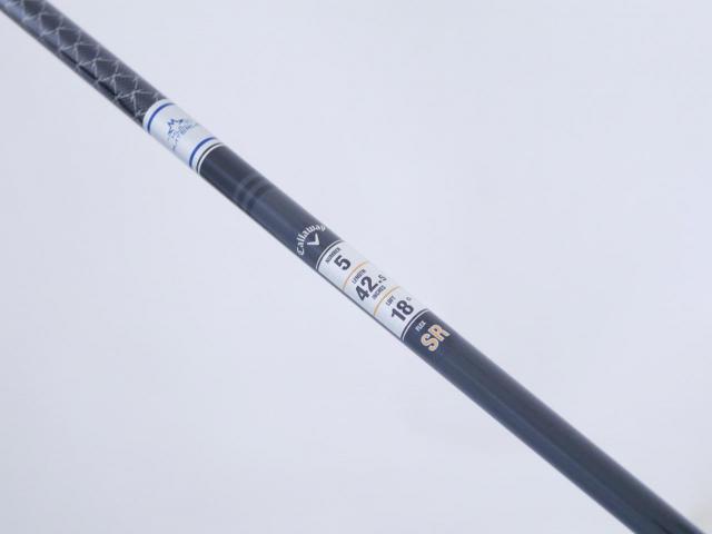 Fairway Wood : callaway : หัวไม้ 5 Callaway Paradym AI Smoke MAX D (รุ่นปี 2024 Japan Spec.) Loft 18 ก้าน Mitsubishi TENSEI 50 Flex SR