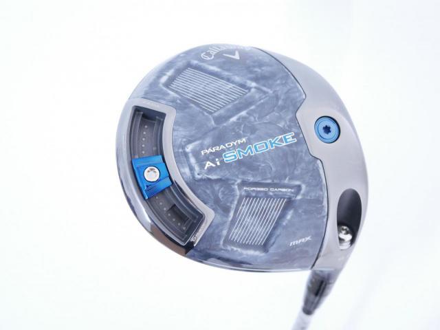 Driver : Callaway : ไดรเวอร์ Callaway Paradym Ai SMOKE MAX (รุ่นปี 2024 Japan Spec.) Loft 9 (ปรับได้) ก้าน Athlemax 50 Flex S
