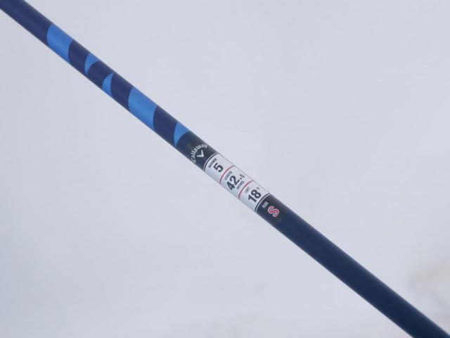 Fairway Wood : callaway : หัวไม้ 5 Callaway Paradym (รุ่นปี 2023 Japan Spec.) Loft 18 ก้าน Fujikura Ventus TR 5 Flex S