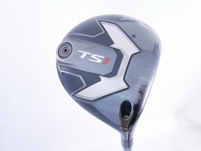Driver : Titleist : **มีบุบ** ไดรเวอร์ Titleist TS1 (ออกปี 2019) Loft 10.5 ก้าน Mitsubishi Diamana 50 Flex S