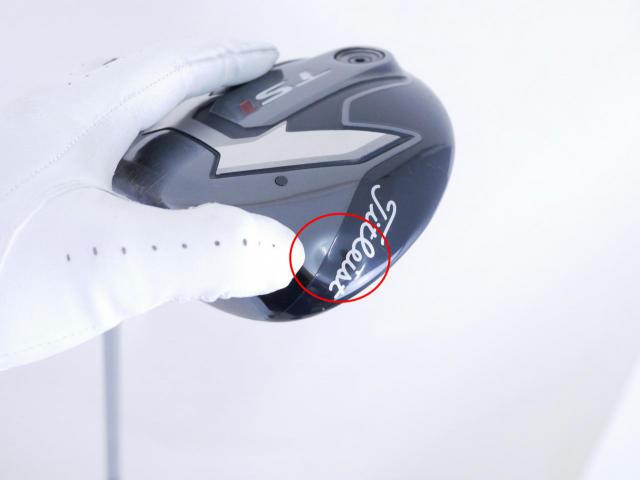 Driver : Titleist : **มีบุบ** ไดรเวอร์ Titleist TS1 (ออกปี 2019) Loft 10.5 ก้าน Mitsubishi Diamana 50 Flex S