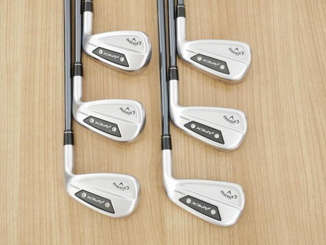 Iron set : Callaway : ชุดเหล็ก Callaway APEX Ai300 Forged (รุ่นล่าสุด ออกปี 2024) มีเหล็ก 5-Pw (6 ชิ้น) ก้านกราไฟต์ UST Mamiya RECOIL DART 6 Flex R