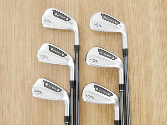 Iron set : Callaway : ชุดเหล็ก Callaway APEX Ai300 Forged (รุ่นล่าสุด ออกปี 2024) มีเหล็ก 5-Pw (6 ชิ้น) ก้านกราไฟต์ UST Mamiya RECOIL DART 6 Flex R