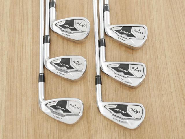 Iron set : Callaway : ชุดเหล็ก Callaway APEX Forged (ปี 2020) มีเหล็ก 5-Pw (6 ชิ้น) ก้านเหล็ก NS Pro ZELOS 8 Flex S