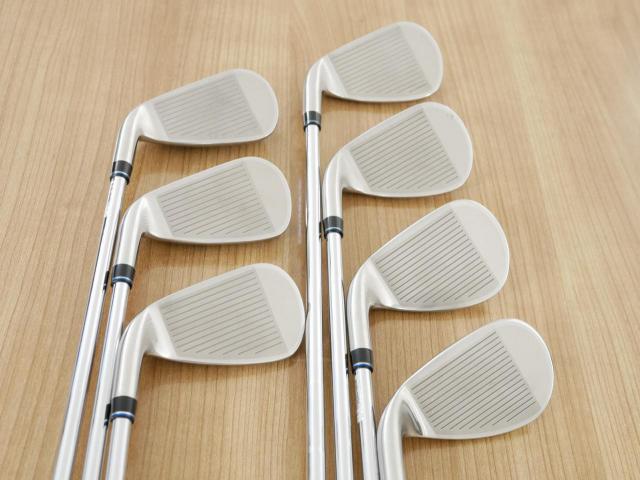Iron set : XXIO : ชุดเหล็ก XXIO Cross 2 (ออกปี 2021 ตีไกลที่สุดของที่สุดจาก XXIO หน้าเด้งสุดๆ) มีเหล็ก 7-Pw,Aw,Dw,Sw (7 ชิ้น ตีไกลกว่าปกติ 2 เบอร์) ก้านเหล็ก NS Pro 860 DST Flex S