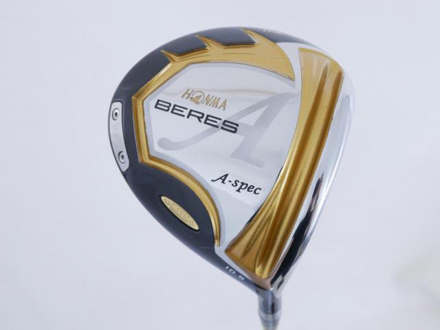 Driver : Honma : **ก้าน 3 ดาว** ไดรเวอร์ Honma Beres A-Spec II (ออกปี 2021 หน้าเด้งเกินกฏ) Loft 10.5 ก้าน ARMRQ A-Spec (47) Flex S (3 ดาว)