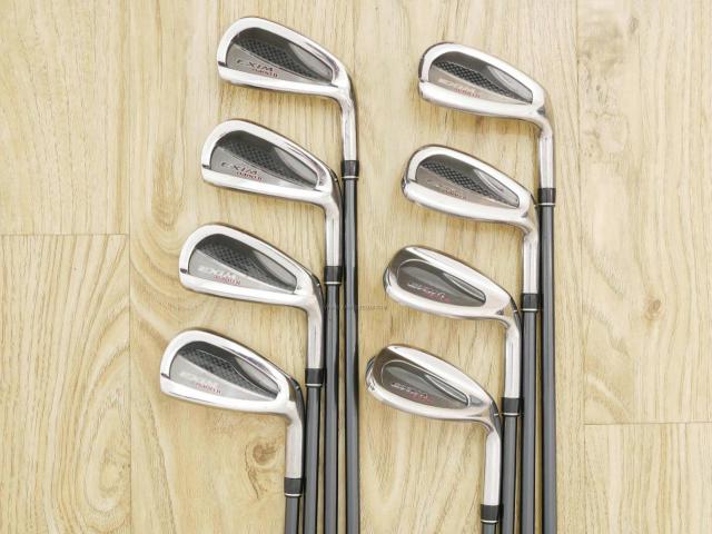 Iron set : Maruman : ชุดเหล็ก Maruman EXIM Nano II มีเหล็ก 5-Pw,Aw,Sw (8 ชิ้น) ก้านกราไฟต์ Flex R