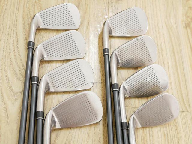 Iron set : Maruman : ชุดเหล็ก Maruman EXIM Nano II มีเหล็ก 5-Pw,Aw,Sw (8 ชิ้น) ก้านกราไฟต์ Flex R