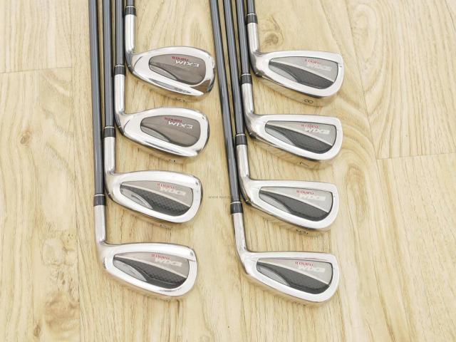 Iron set : Maruman : ชุดเหล็ก Maruman EXIM Nano II มีเหล็ก 5-Pw,Aw,Sw (8 ชิ้น) ก้านกราไฟต์ Flex R