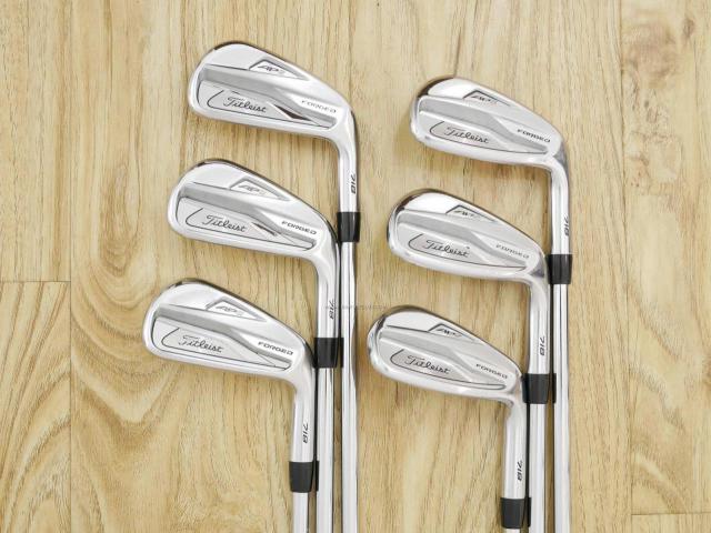 Iron set : Titleist : ชุดเหล็ก Titleist AP2 718 Forged (ออกปี 2018) มีเหล็ก 5-Pw (6 ชิ้น) ก้านเหล็ก NS Pro 950 Flex S