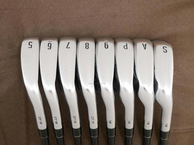 Iron set : Callaway : ชุดเหล็ก Callaway APEX Forged (ออกปี 2019) มีเหล็ก 5-Pw,Aw,Sw (8 ชิ้น) ก้านกราไฟต์ Fujikura Speeder Evolution Flex R