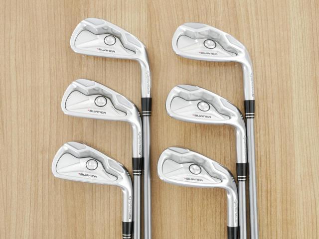 Iron set : Taylormade : ชุดเหล็ก Taylormade Burner Forged มีเหล็ก 5-Pw (6 ชิ้น) ก้านกราไฟต์ Mitsubishi Bassara i315 Flex S