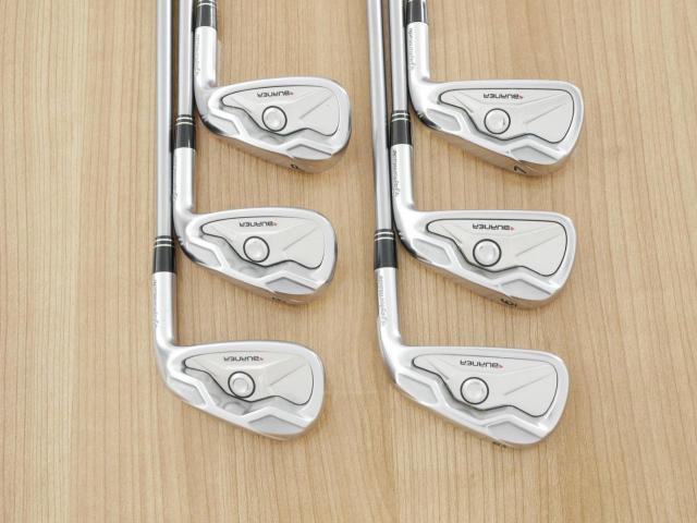 Iron set : Taylormade : ชุดเหล็ก Taylormade Burner Forged มีเหล็ก 5-Pw (6 ชิ้น) ก้านกราไฟต์ Mitsubishi Bassara i315 Flex S