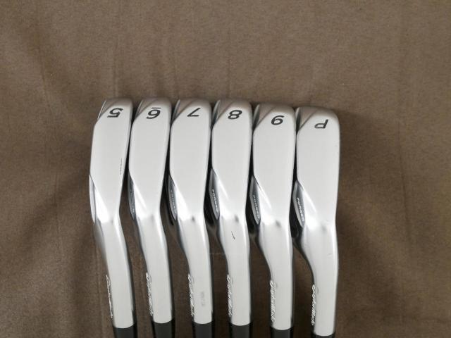 Iron set : Taylormade : ชุดเหล็ก Taylormade Burner Forged มีเหล็ก 5-Pw (6 ชิ้น) ก้านกราไฟต์ Mitsubishi Bassara i315 Flex S