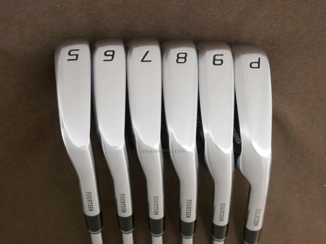 Iron set : Fourteen : ชุดเหล็ก Fourteen TC788 Forged (ออกปี 2018 นุ่มมากๆ) มีเหล็ก 5-Pw (6 ชิ้น) ก้านเหล็ก Flex R